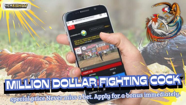 Million dollar fighting cock